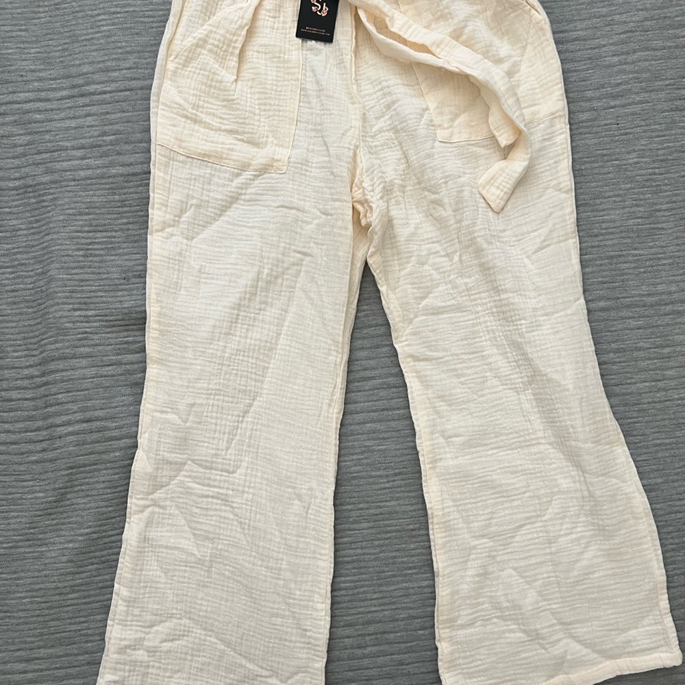 Cotton gauze pants by Sincerely Jules